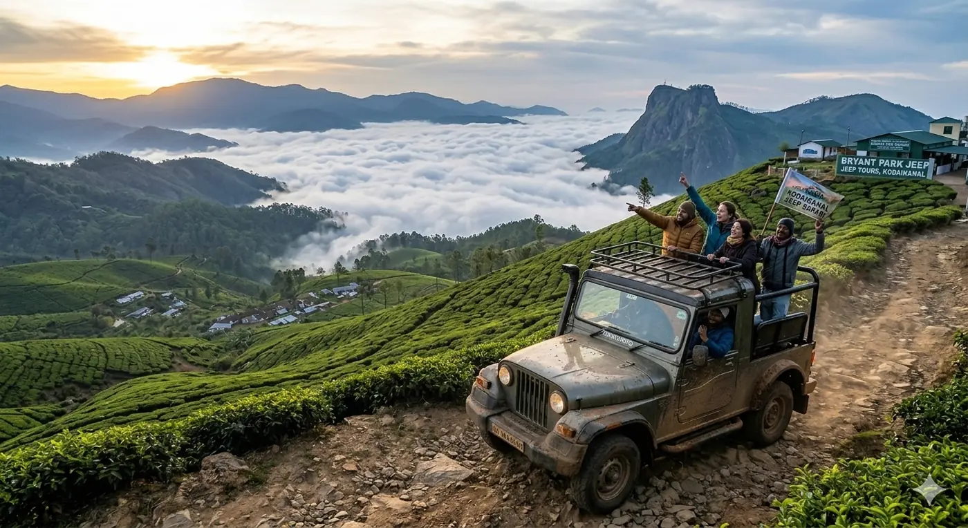 Kodaikanal Jeep Safari Adventure