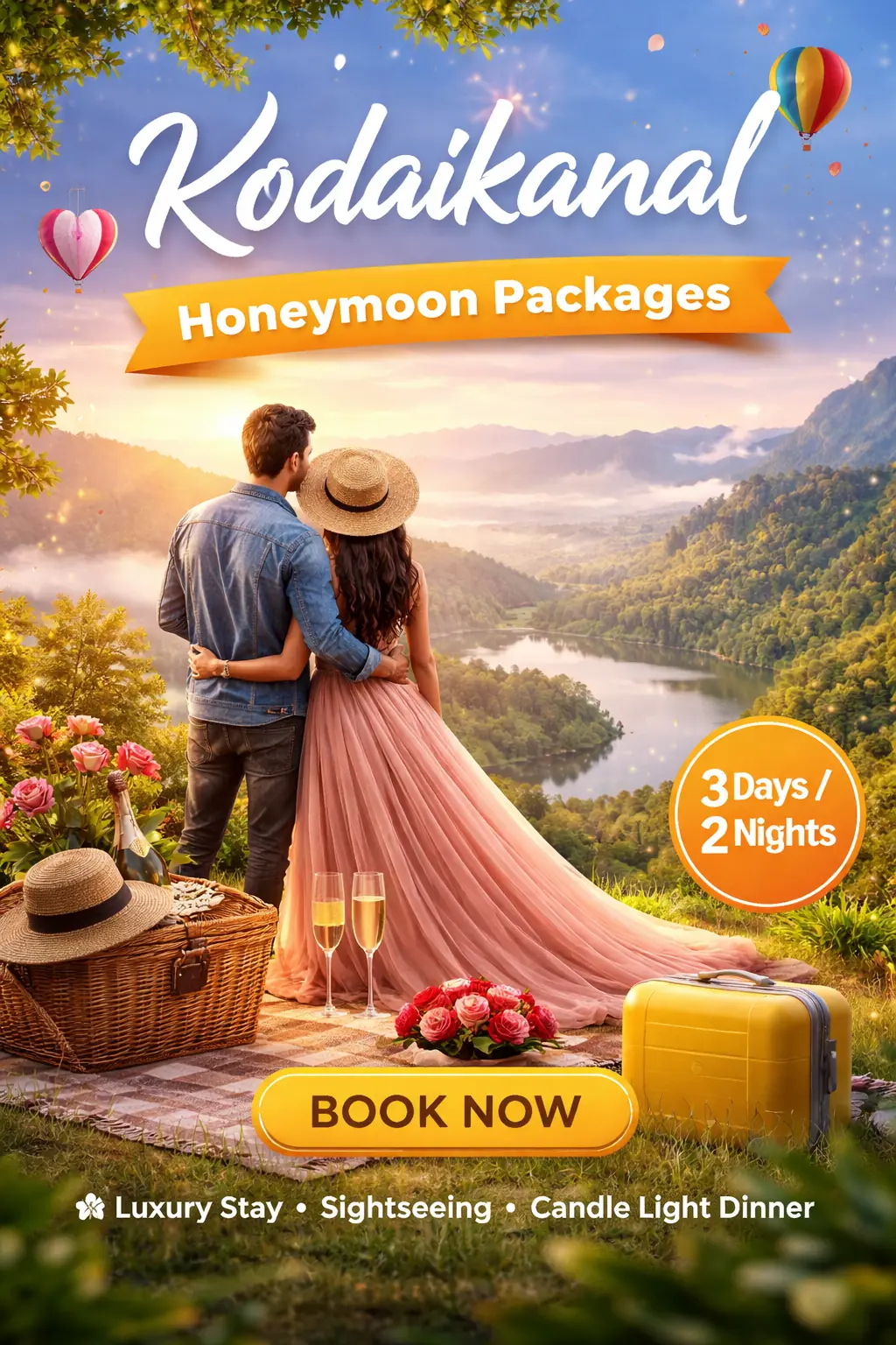 Kodaikanal Honeymoon Package